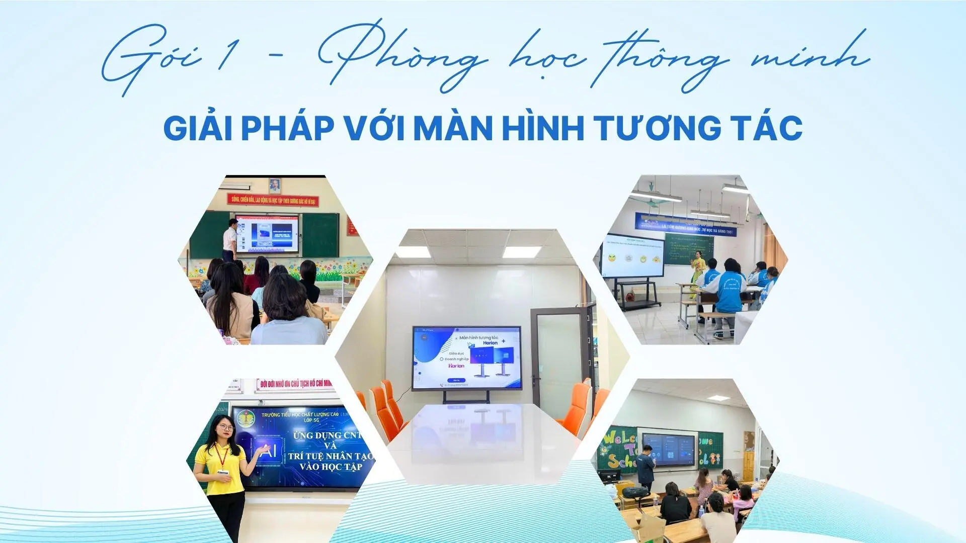 Gói 1 - Giải pháp Phòng học thông minh